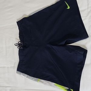 EUC Nike swim trunks, size large